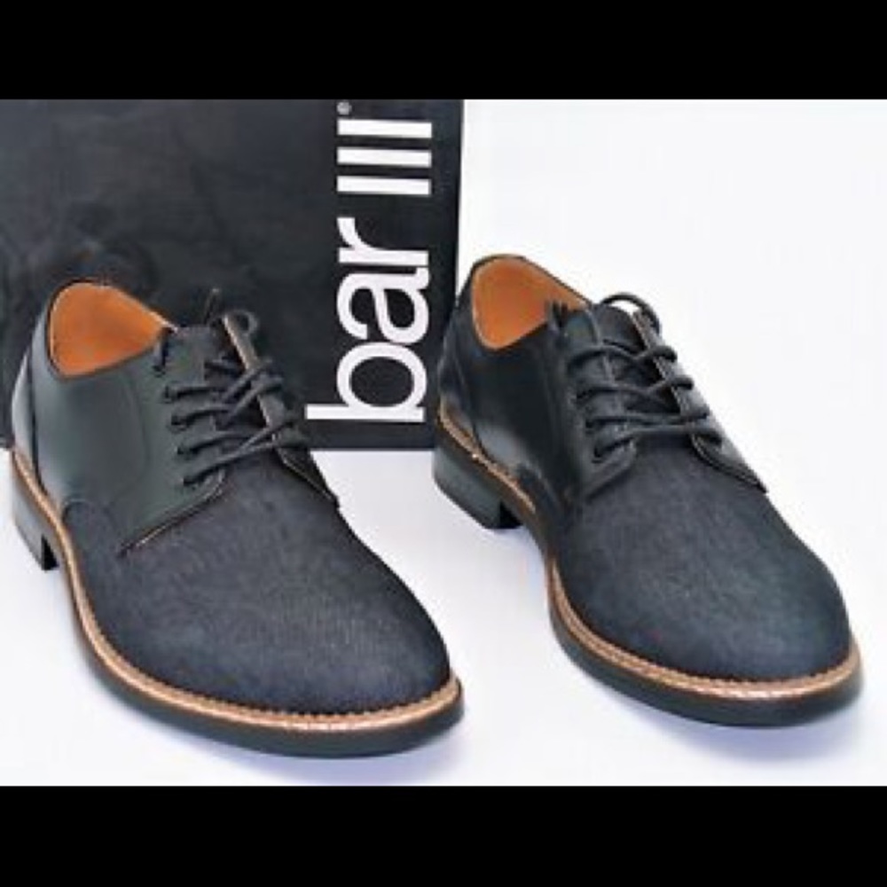 Bar Ill 3 “Jake” Oxford Dress Casual Denim Shoes